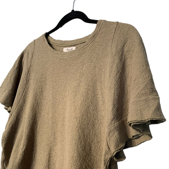 MADEWELL | Flutter Sleeved Relaxed Fit Tee - Small - Picture 2 of 8
